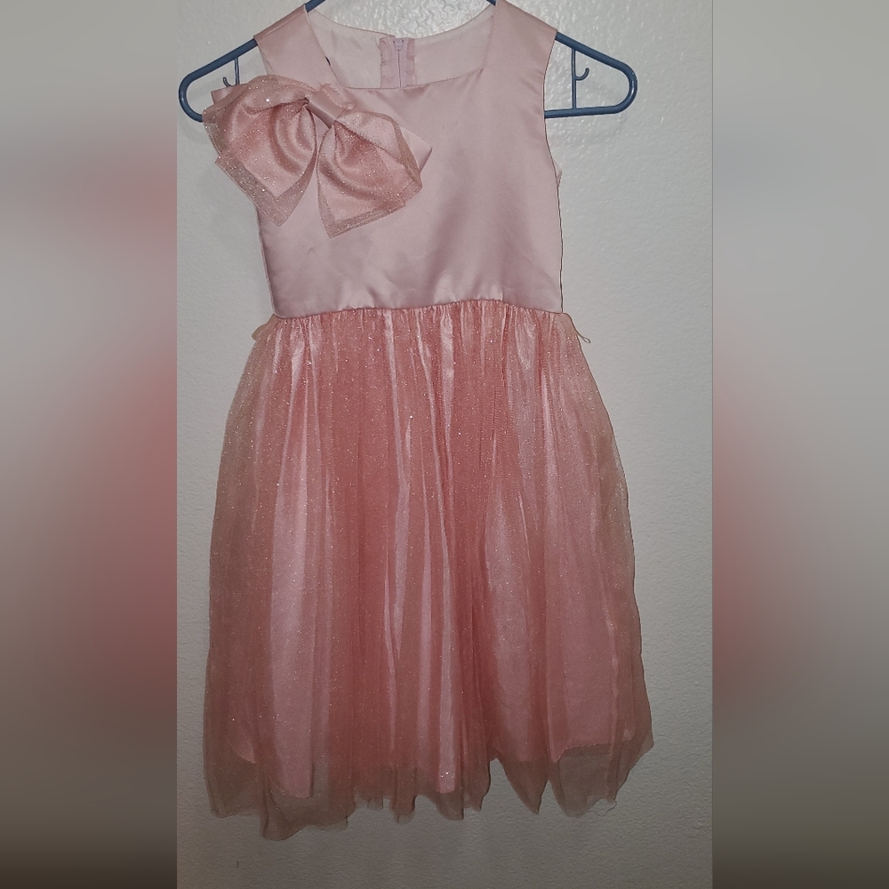 light pink formal dress